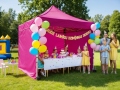 3x3 m ST-HEX45 PINK