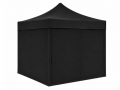 4x4 m AL-HEX50 BLACK