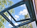 Glasgewächshaus LeanTo'220x364