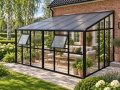 Glasgewächshaus LeanTo'220x364