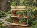 Mobile Planter 87x101x35