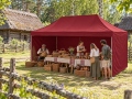 4x6 m AL-HEX50 MAROON