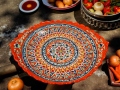 Usbeki taldrik 35x42 cm MEHROB