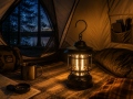 Campinglampa USB LED