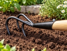 3-tine soil cultivator 150 cm