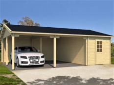 Wooden garage Vaasa 70
