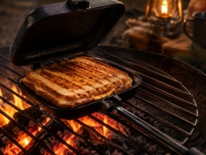 BBQ sviestmaižu tosteris