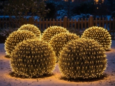 LED net for bushes WW-100 ⌀90
