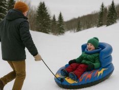 Inflatable Sled Flurryz Child