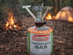 Gas Burner with Gas Canister
