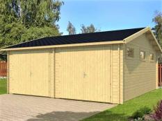 Wooden garage Kotka 70