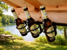 Bottle holder for 5 bottles