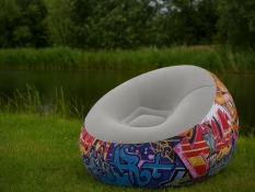 Inflatable Armchair Graffiti