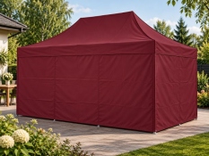 3x4,5 m roof & walls MAROON