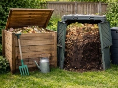 GARDEN COMPOST BINS