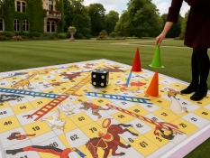 Garden game CIRCUS 1x1m