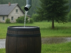 REGENTONNEN und REGENSPEICHER