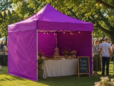 3x3 m ST-HEX45 PURPLE
