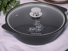 4.5 l kazanas su dangčiu Glass