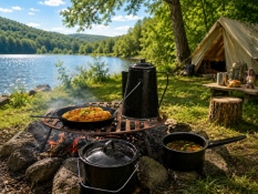 Campingkök set