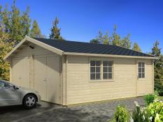 Wooden garage Dallas 40