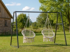 Metal Frame for 2 Hanging Chairs