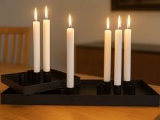 Candle Holder 42x22x3 cm