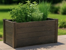 Puķu pods TEAK L