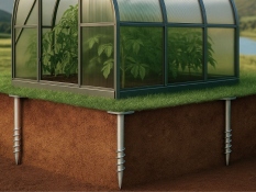 Greenhouse Anchoring