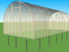 Greenhouse anchor 40x20