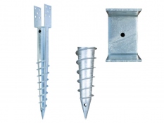 Ground screw U ⌀68, 685 mm