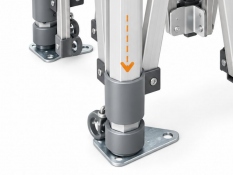 Sliding Corner Connector AL-HEX45