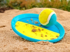 Beach paddle ball
