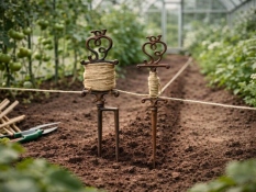 Garden Markers RUSTED