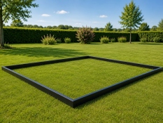 Glass Greenhouse Foundations