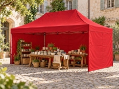 4x6 m AL-HEX50 RED