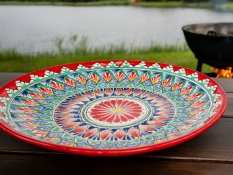 Usbeki taldrik 32 cm