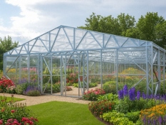 Greenhouses 8 m MEGA PREMIUM