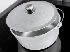 10 l Aluminium pot with a lid