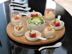 Rotating serving set, 14-pcs