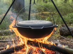 4 l čuguna katls Lid-Pan