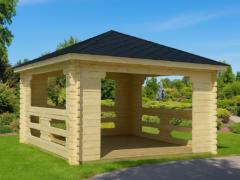 Wood gazebo IBIZA
