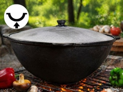 6 L Gusseisen Kazan Uzbek ◡