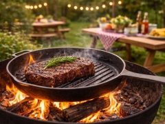 Cast Iron Pan Ø 26 cm GRILL