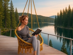Hanging chair Amarela