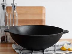 Cast Iron Pan Ø 28 cm WOK