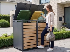 Garbage Bin Storage 60–240L x2