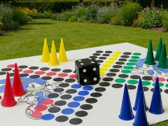 Jätte-Ludo 3x3m