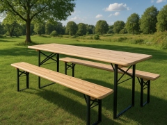 1 table + 2 benches 220x50