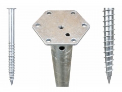 Ground screw M ⌀68, 750 mm